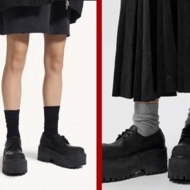 26ss 발렌시아가 스트라이크 플랫폼 블랙더비 2종 0202