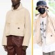발렌시아가 후디 베이지 데님 재킷 0204