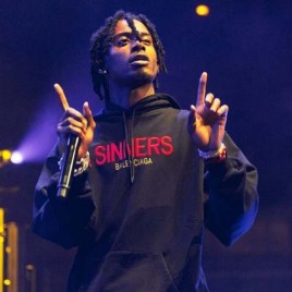 발렌시아가 로고 커플 블랙 후디 맨투맨