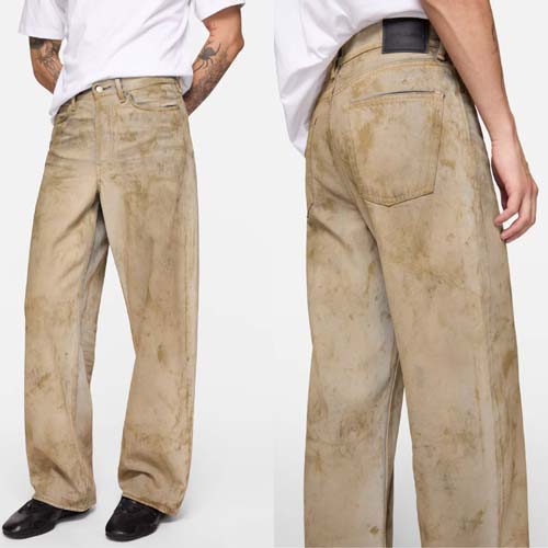 아크네스튜디오 베이지 Loose Fit 1981 팬츠 0206