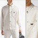 26ss 프라다 삼각로고 플라크 셔츠 재킷 0217