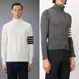 톰브라운 캐시미어 4바 클래식 터틀넥 4종 0217