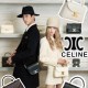 셀린느 트리옹프 레더 백 2종