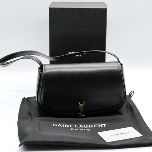 25ss YSL 입생로랑 볼테르 미니 숄더백 블랙