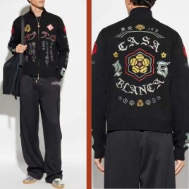 카사블랑카 일본 한정판 드래곤 자수 트랙재킷 블랙